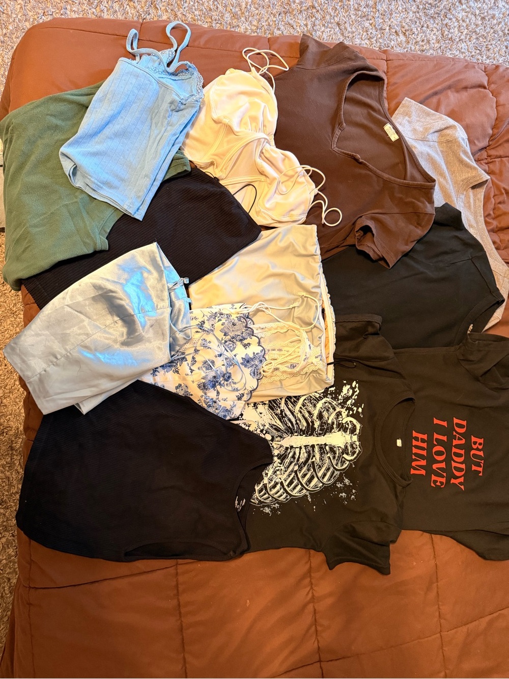 Assorted women’s  Tops - Black, Brown, Cream, Blue, Green